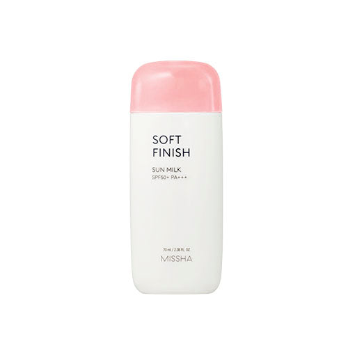 Missha All Around Safe Block Soft Finish Sun Milk (70ml) - ShopChuusi