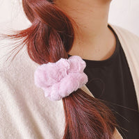 Fuzzy Hair Tie Scrunchie (1pc)