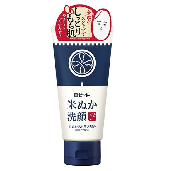 Rosette Edo Kosume Rice Bran Face Wash (120g) - ShopChuusi