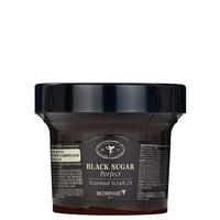 Skinfood Black Sugar Perfect Essential Scrub 2X (210g) - ShopChuusi