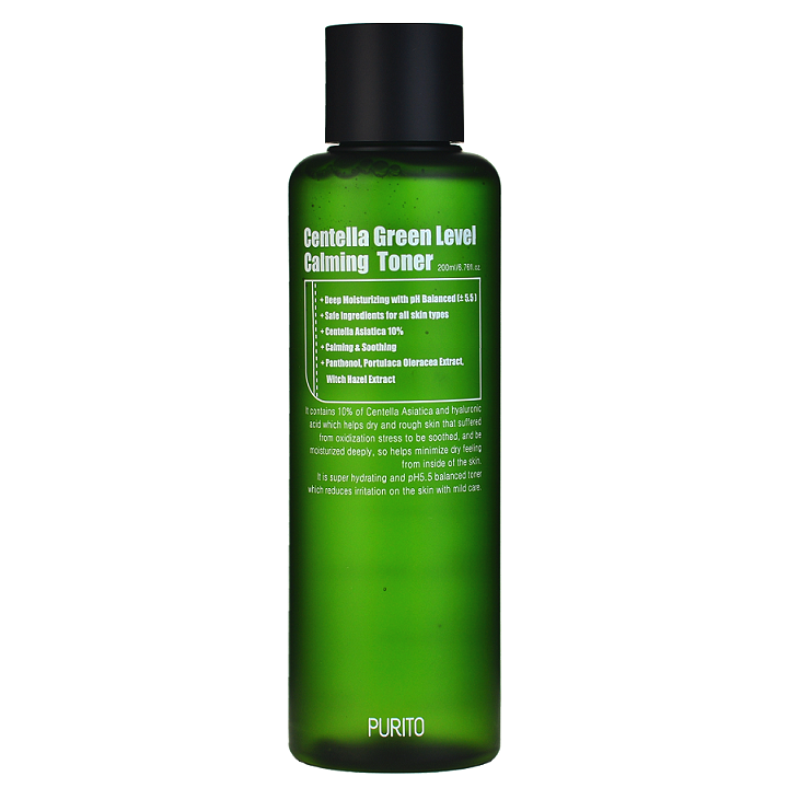 Purito Centella Green Level Calming Toner (200ml) - ShopChuusi