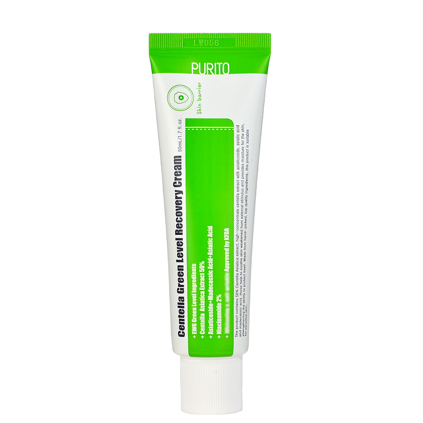Purito Centella Green Level Recovery Cream (50ml) - ShopChuusi