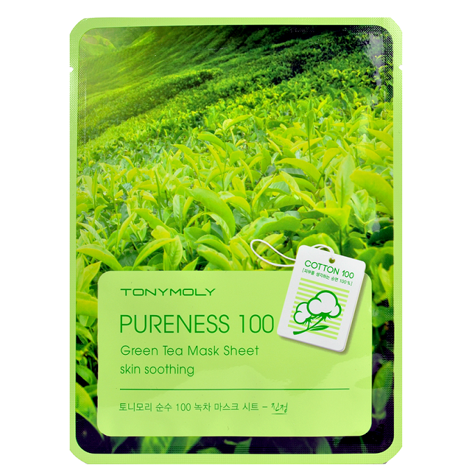 Pureness 100 Green Tea Mask Sheet (1pc)