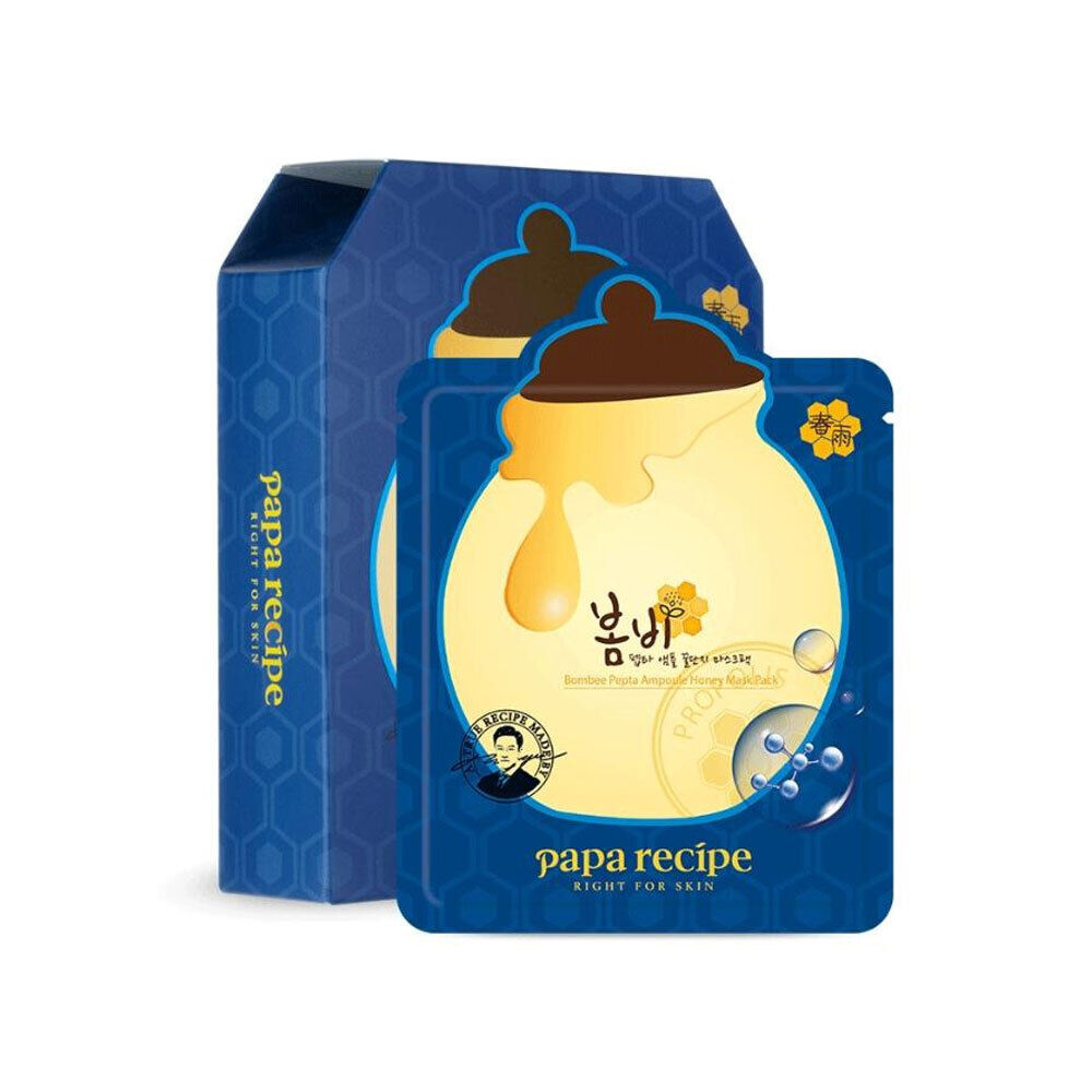Bombee Pepta Ampoule Honey Mask Pack (1pc)