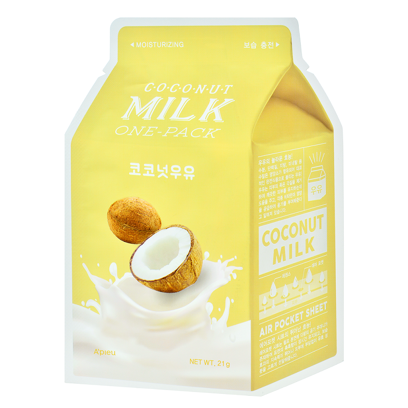 A'Pieu Milk One Pack - Coconut (1pc) - ShopChuusi