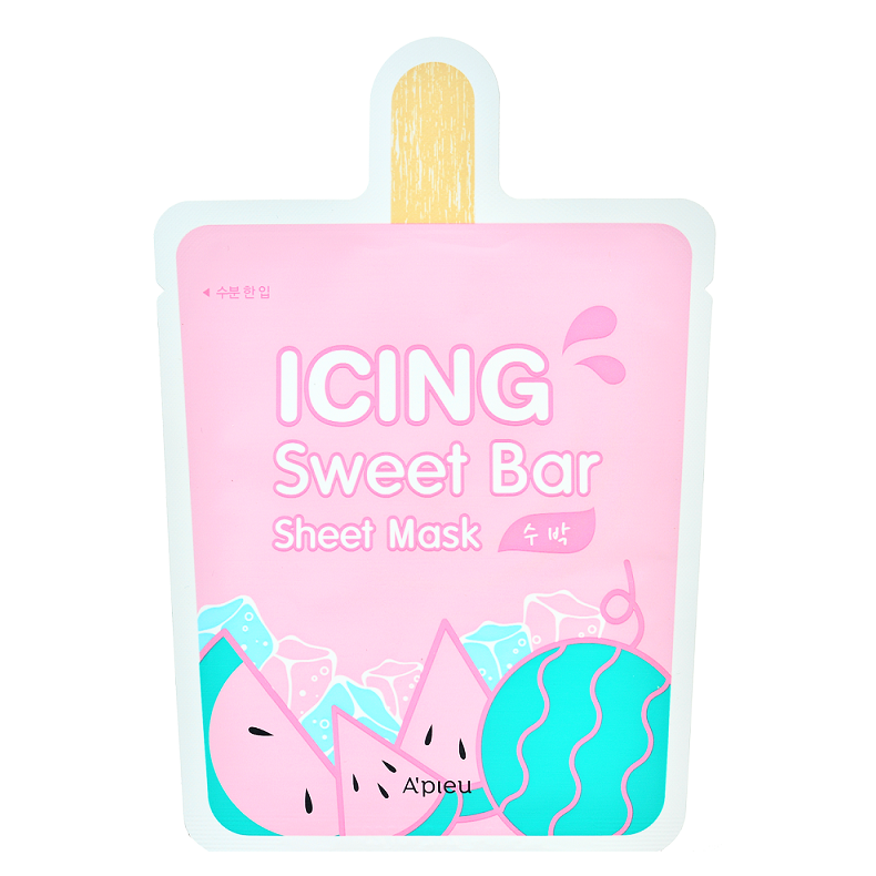 A'Pieu Icing Sweet Bar Sheet Mask - Watermelon (1pc) - ShopChuusi