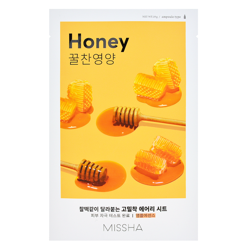 Missha Airy Fit Sheet Mask - Honey (1pc) - ShopChuusi