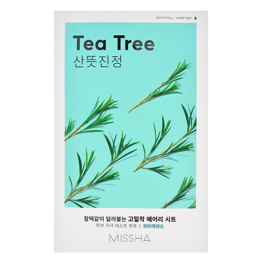 Missha Airy Fit Sheet Mask - Tea Tree (1pc) - ShopChuusi