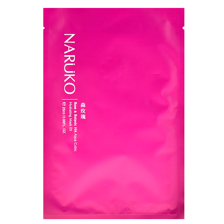 Naruko Rose & Botanic HA Aqua Cubic Hydrating Mask EX (25ml) - ShopChuusi