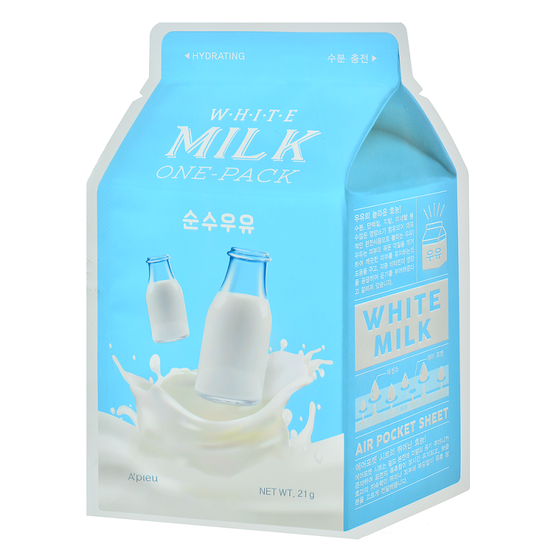 A'Pieu Milk One Pack - White (1pc) - ShopChuusi