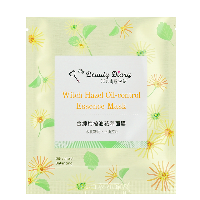 My Beauty Diary Witch Hazel Oil-Control Essence Mask - ShopChuusi