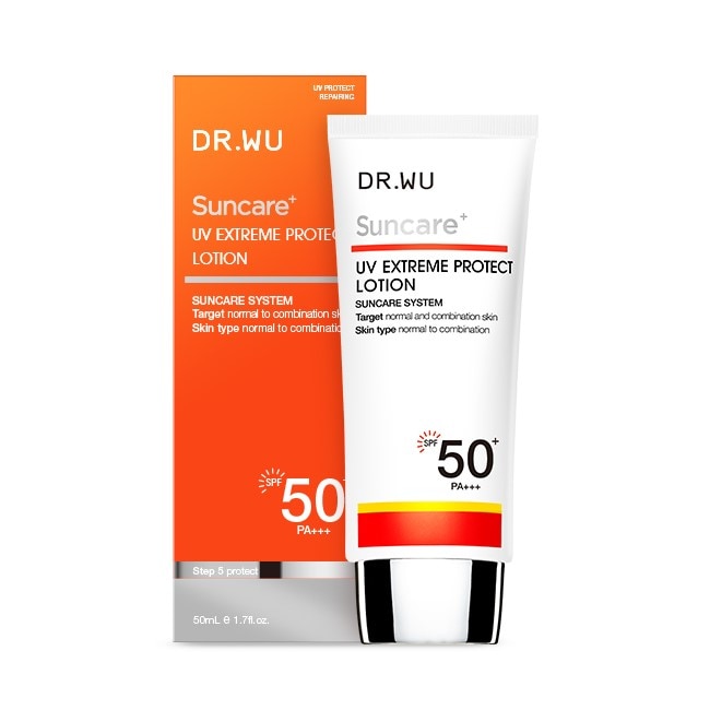 Dr.Wu Suncare+ UV Extreme Protect Lotion SPF50+ PA+++ (50ml) - ShopChuusi